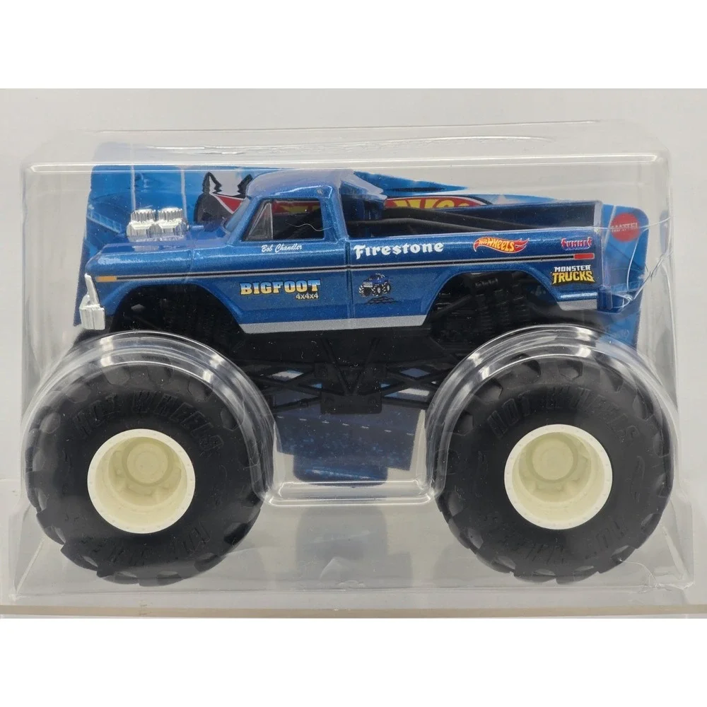 Hot Wheels Monster Truck - 1:24 Scale‎ Die-Cast Toy Truck - DAMAGED PACKAGING